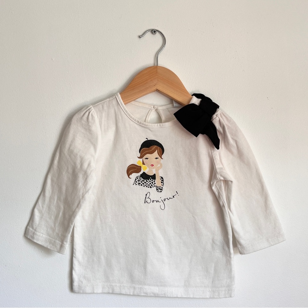 Janie and Jack Parisian Girl Top